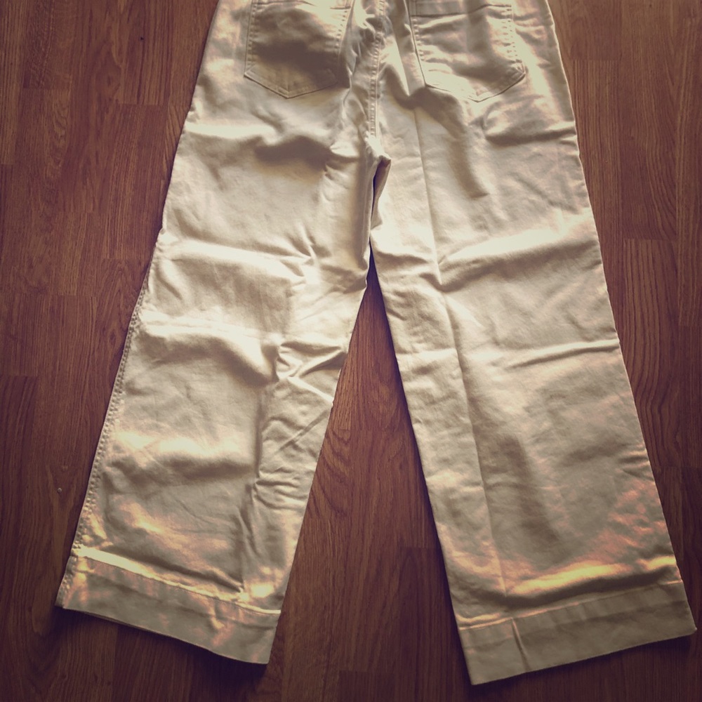 Gap High Rise Wide-Leg Crop Pants